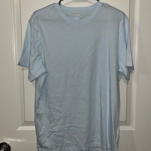 J Crew Pastel Blue Crewneck T-Shirt